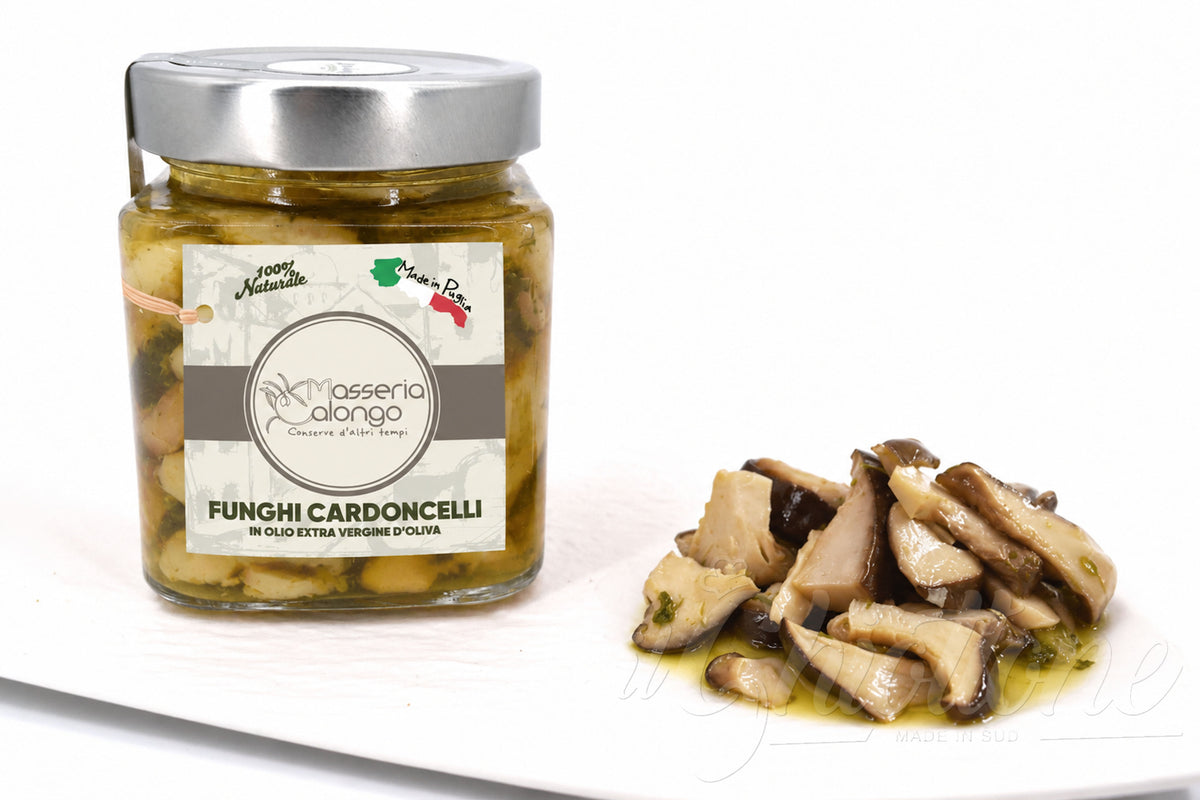 Funghi cardoncelli in olio EVO