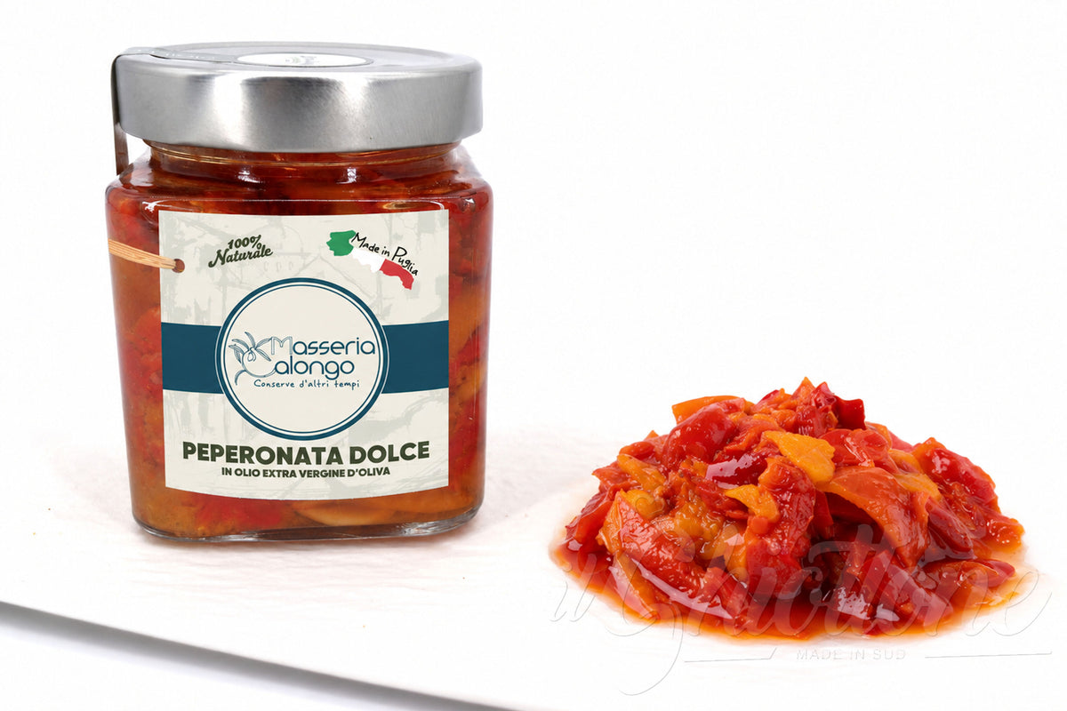 Peperonata in olio EVO 220 g