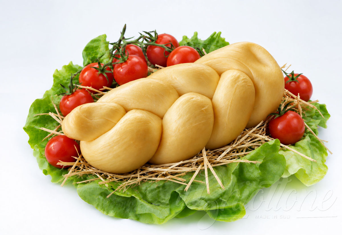 Treccia di mozzarella di bufala affumicata