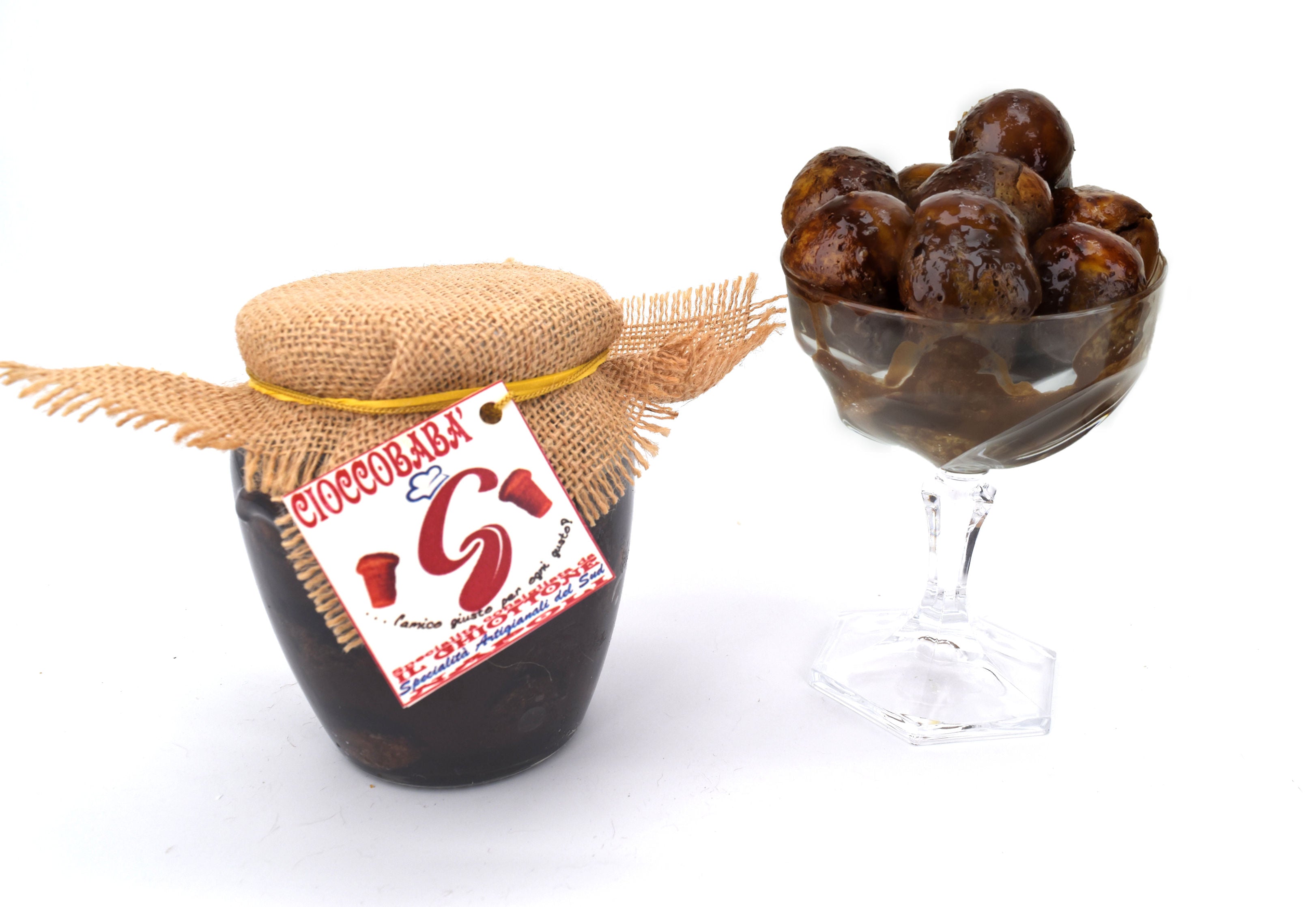 Baba liquore al cioccolato