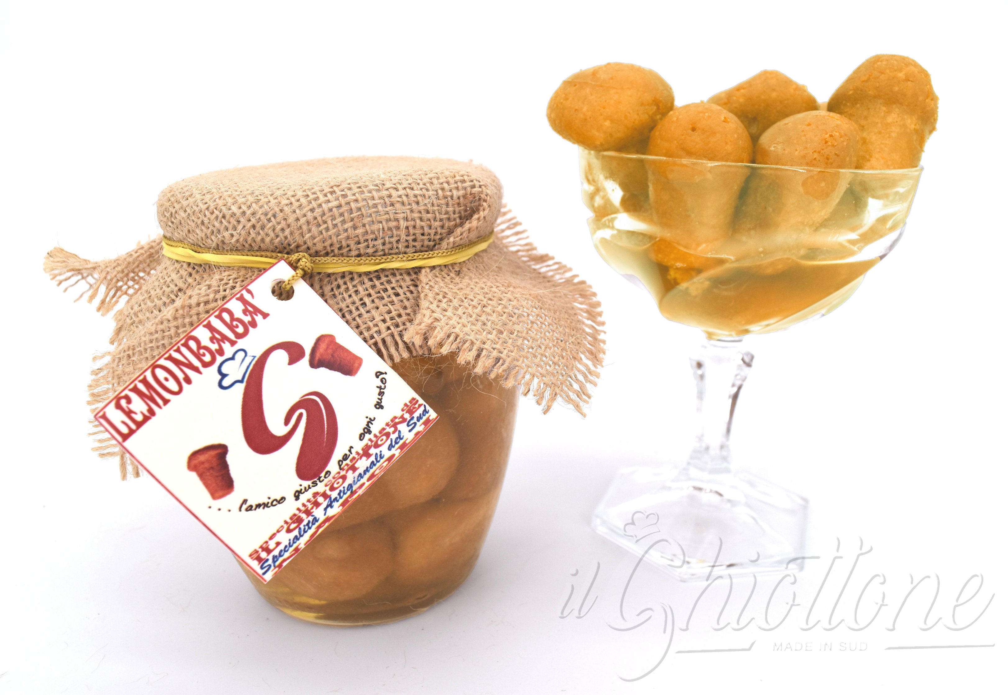 Baba liquore al limone