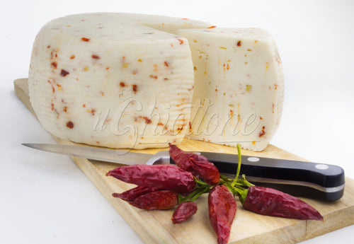 Caciotta di pecora al peperoncino