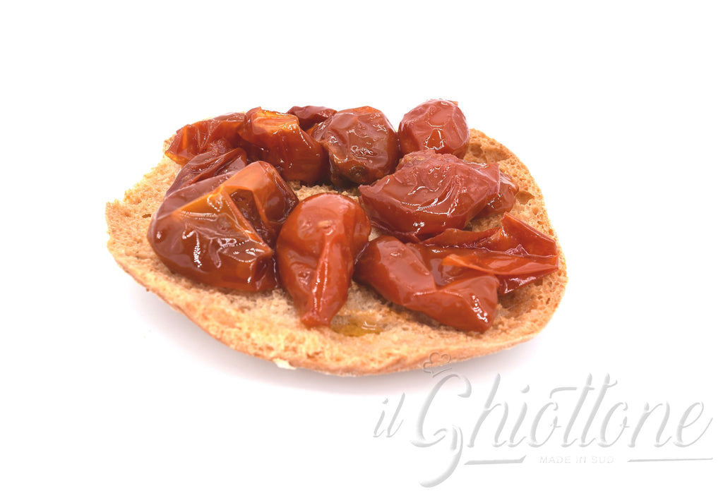 Pomodorino del Piennolo del Vesuvio DOP semidry 300 g - Il Ghiottone